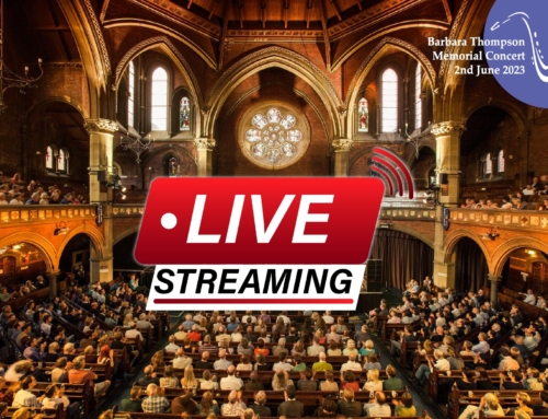 View the LiveStream of the Barbara Thompson Memorial Concert